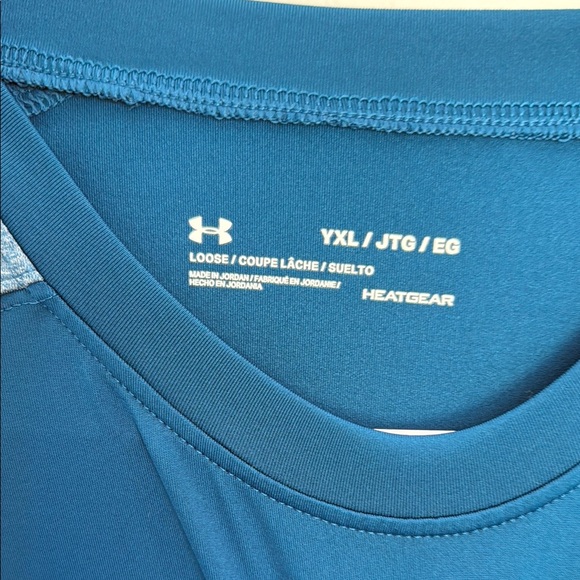 Under Armour Kids Long Sleeve Shirt - Blue - Picture 2 of 3